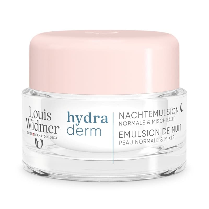 Louis Widmer hydraderm Nachtemulsion - ohne Parfum