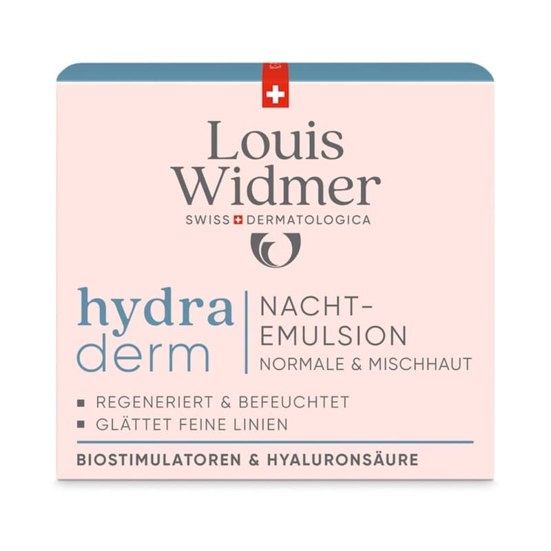 Louis Widmer hydraderm Nachtemulsion - ohne Parfum