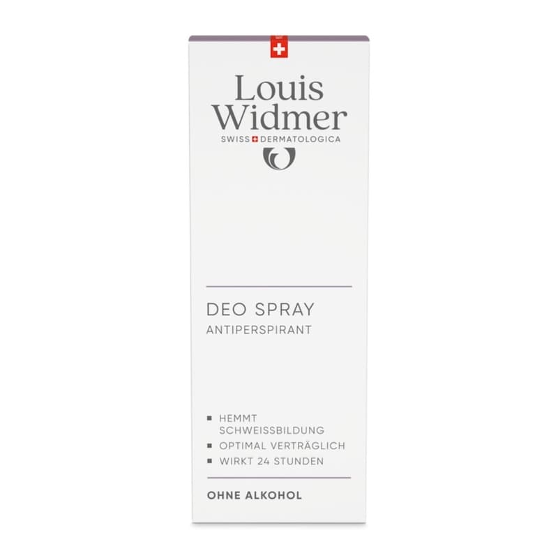 Louis Widmer Deo Spray Antiperspirant - ohne Parfum