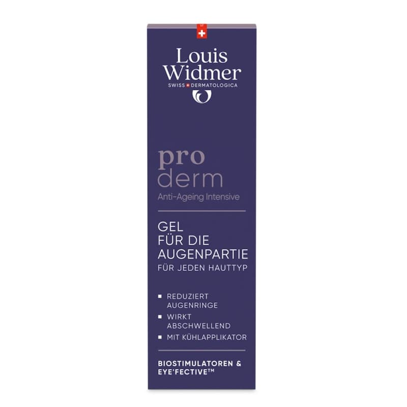 Louis Widmer proderm Gel für die Augenpartie - ohne Parfum