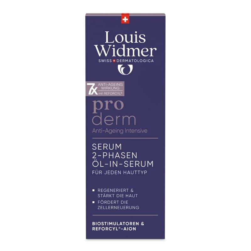Louis Widmer proderm Serum 2-Phasen Öl-in-Serum - ohne Parfum