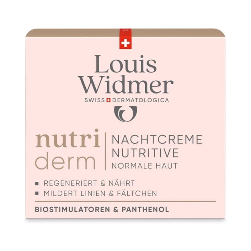Louis Widmer nutriderm Nachtcreme Nutritive - ohne Parfum