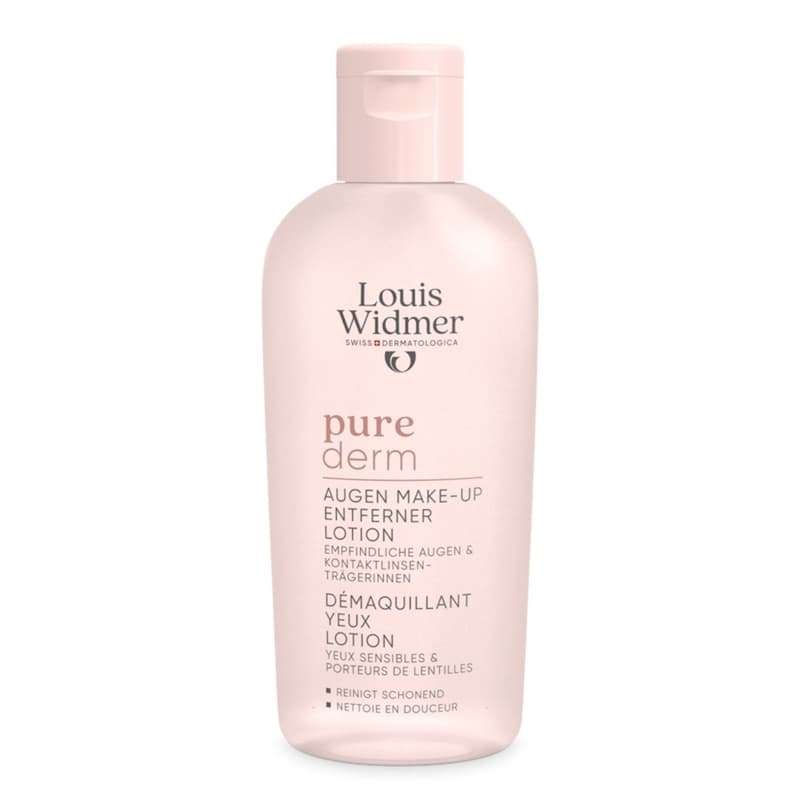 Louis Widmer purederm Augen Make-up Entferner Lotion - ohne Parfum