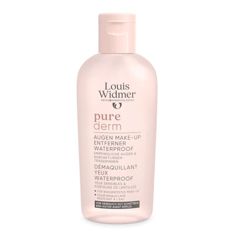Louis Widmer purederm Augen Make-up Entferner Waterproof - ohne Parfum