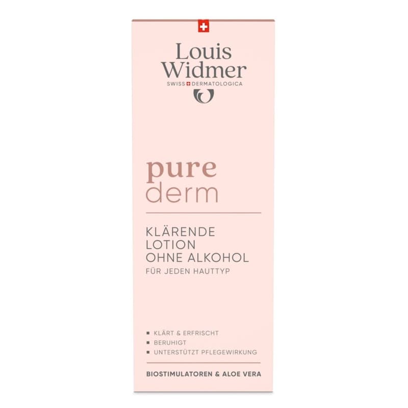 Louis Widmer purederm Klärende Lotion ohne Alkohol - ohne Parfum