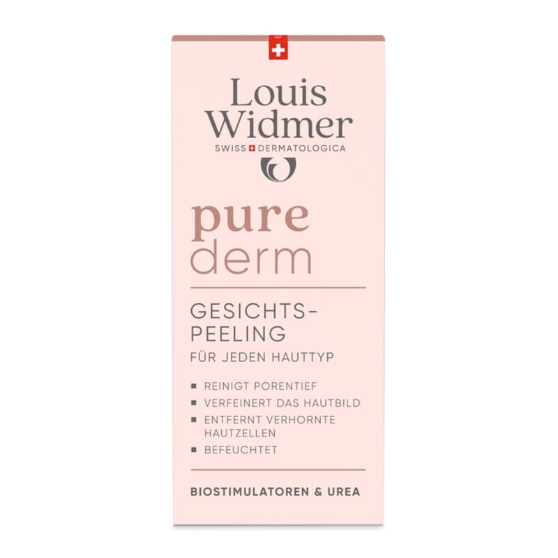 Louis Widmer purederm Gesichtspeeling - ohne Parfum