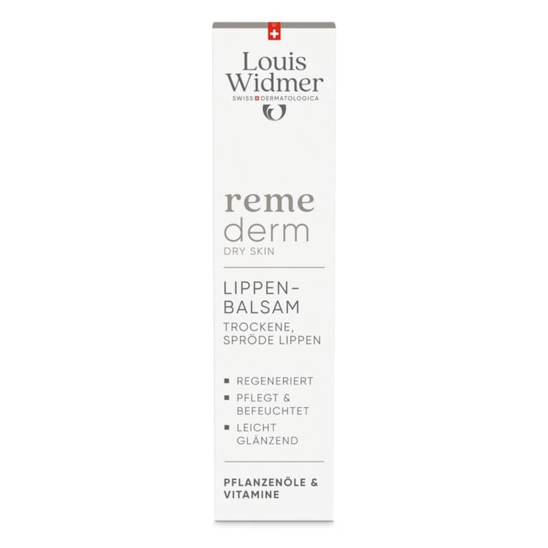 Louis Widmer remederm Dry Skin Lippenbalsam - ohne Parfum