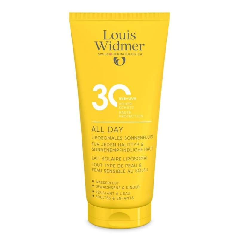 Louis Widmer suncare All Day 30 Liposomales Sonnenfluid - ohne Parfum