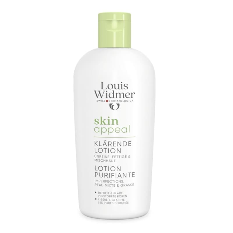 Louis Widmer skinappeal Klärende Lotion - ohne Parfum