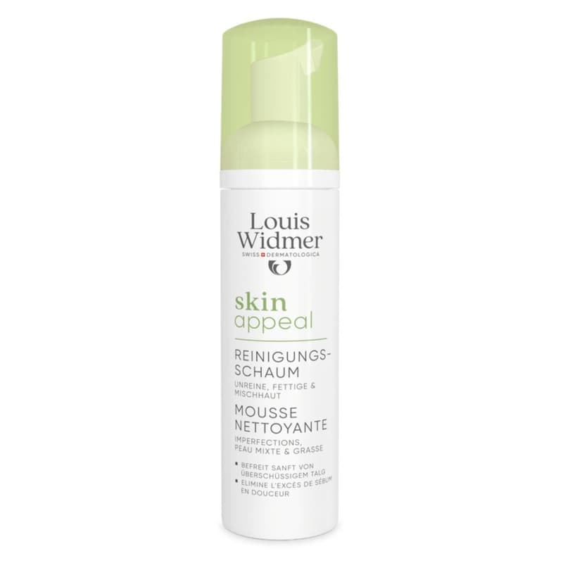 Louis Widmer skinappeal Reinigungsschaum ohne Parfum
