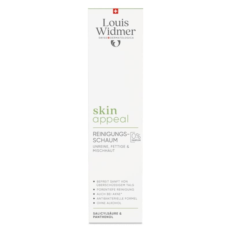 Louis Widmer skinappeal Reinigungsschaum ohne Parfum