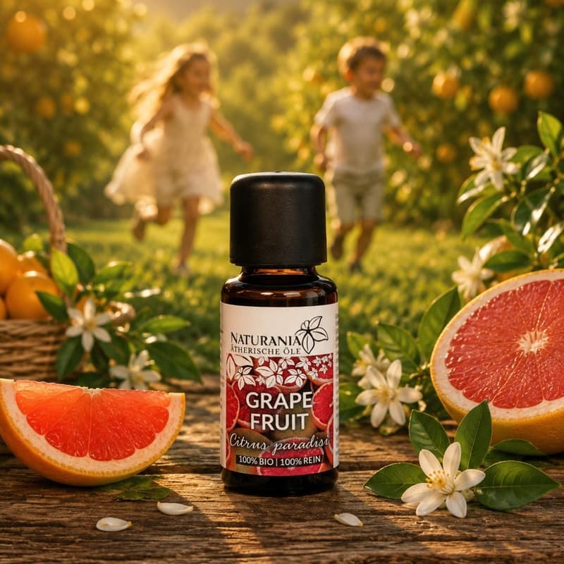 Naturania Ätherisches Öl Bio Grapefruit weiß