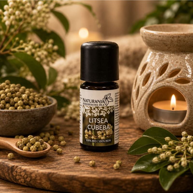 Naturania Ätherisches Öl Bio Litsea Cubeba