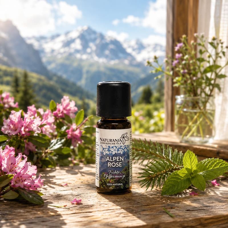 Naturania Ätherisches Öl Mischung Bio Alpenrose