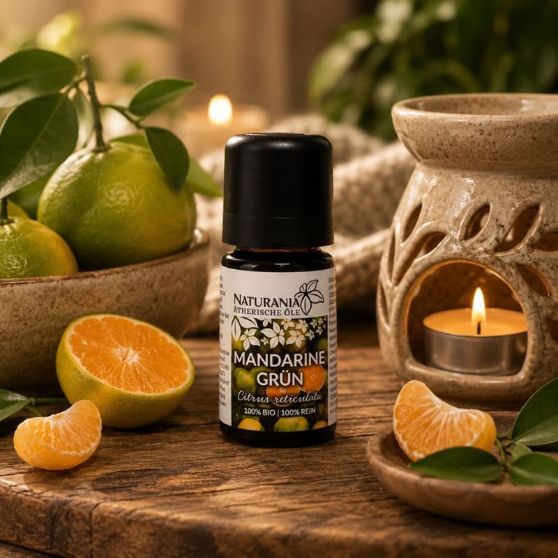 Naturania Ätherisches Öl Bio Mandarine grün