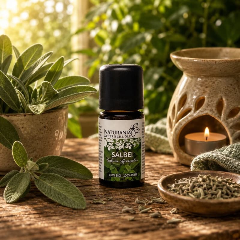 Naturania Ätherisches Öl Bio Salbei