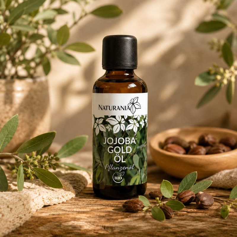 Naturania Pflegeöl Jojobaöl Gold