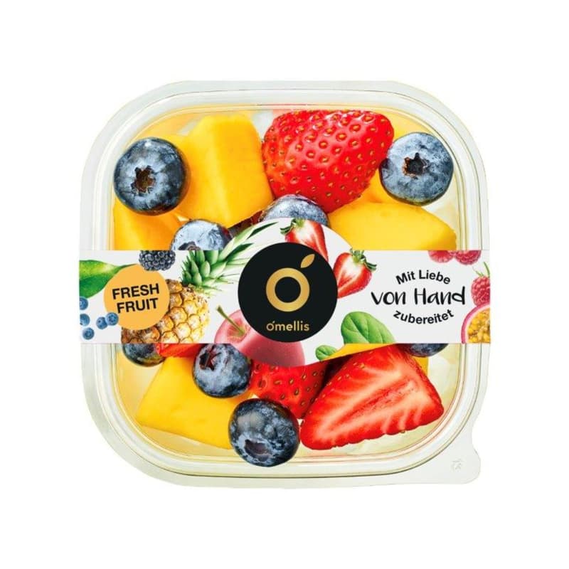 O'Mellis Erdbeer Mango Heidelbeer Becher