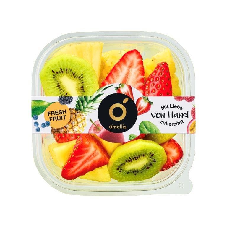 O'mellis Pineapple Kiwi Strawberry Cup