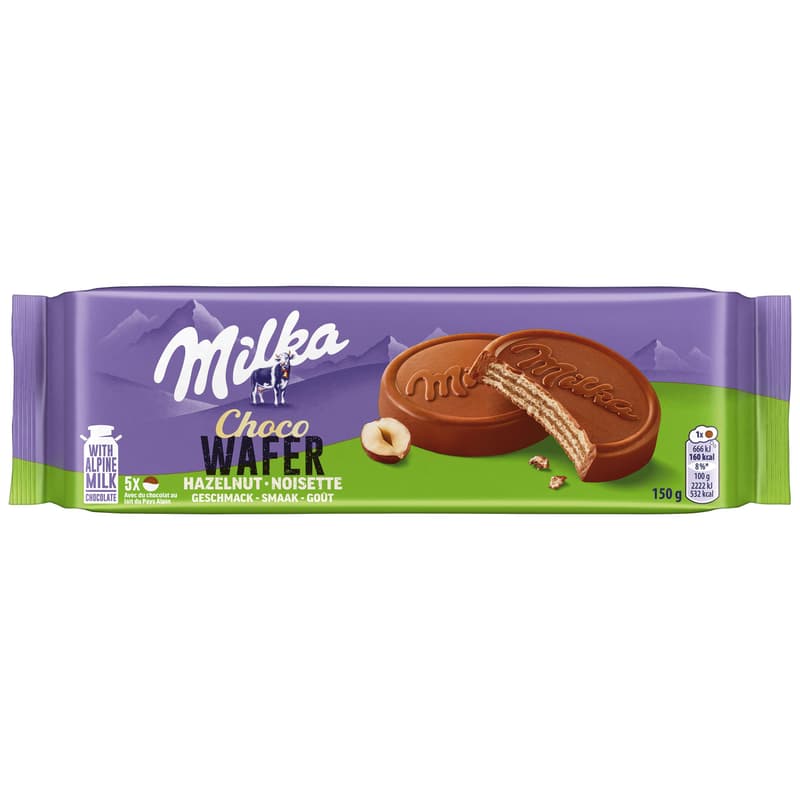 Milka Choco Wafer Haselnuss