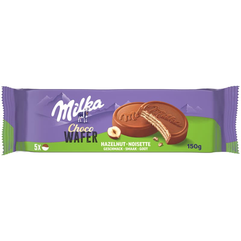 Milka Choco Wafer Haselnuss