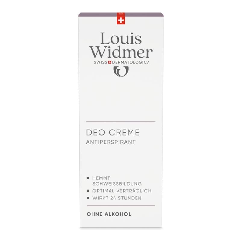 Louis Widmer Body Deo Creme Antiperspirant - ohne Parfum