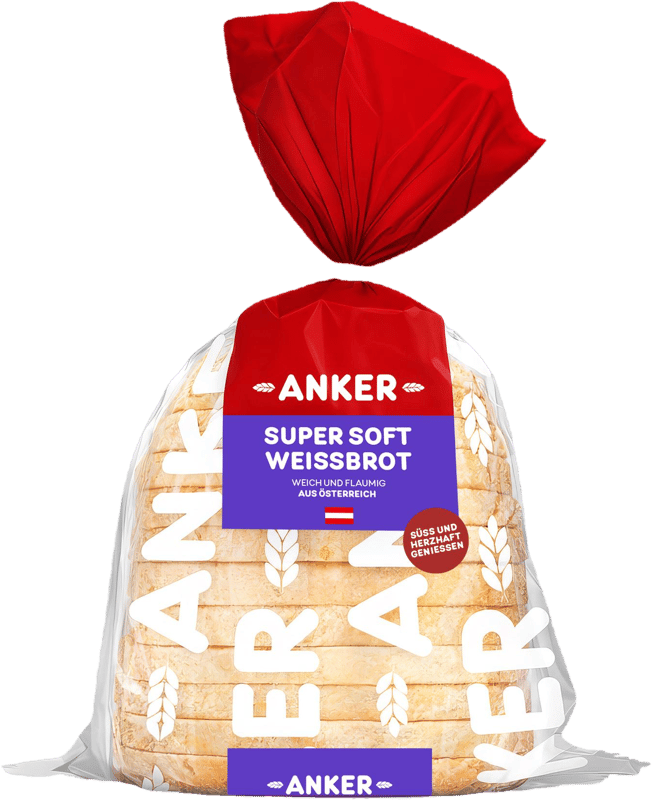 Anker Super Soft Weißbrot geschnitten