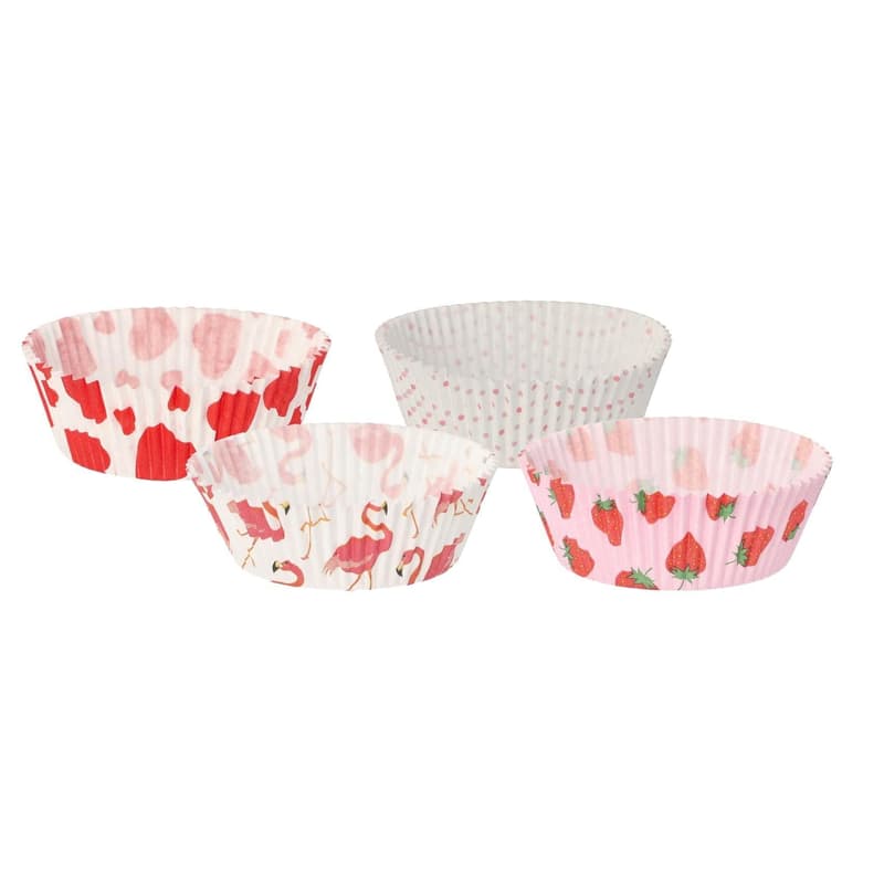 PAPSTAR 60 Backförmchen Ø 5 cm · 2 cm 4 Motive sortiert