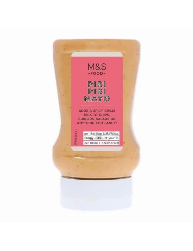 Marks & Spencer Mayonnaise with roasted red chili pepper flavor