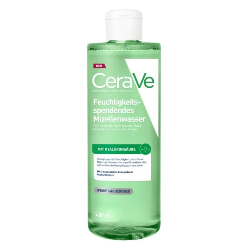 CeraVe Feuchtigkeitsspendendes Mizellenwasser mit Hyaluronsäure