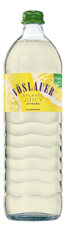 Vöslauer Balance Juicy Zitrone 8x1l (Mehrweg)
