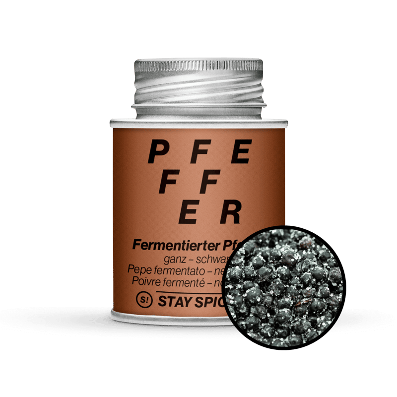 Stay Spiced! Fermentierter Pfeffer - schwarz ganz
