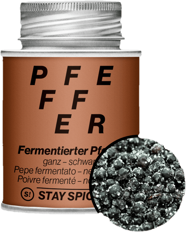 Stay Spiced! Fermentierter Pfeffer - schwarz ganz