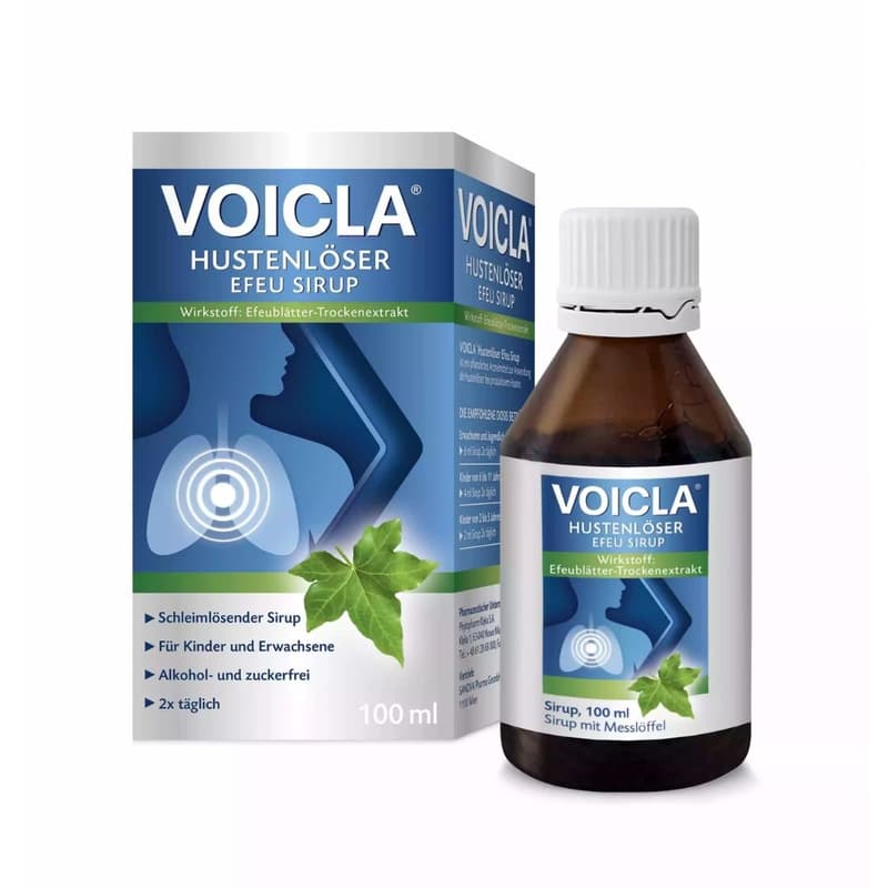 Voicla - Hustenlöser Efeu Sirup