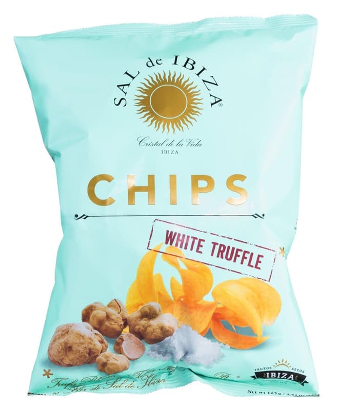 Sal de Ibiza Kartoffelchips mit weißen Trüffeln