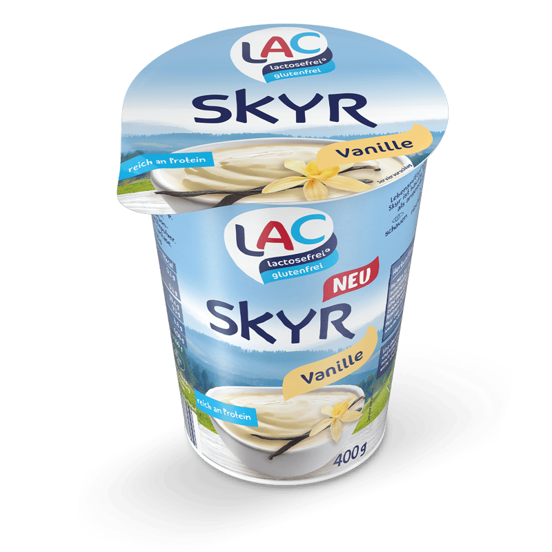 LAC laktosefreier Skyr Vanille