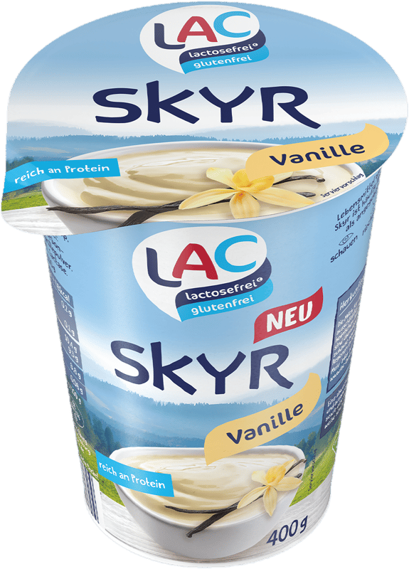 LAC laktosefreier Skyr Vanille