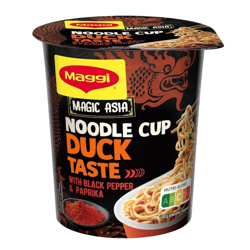 Maggi Magic Asia Instant Noodle Cup Duck Fertiggericht