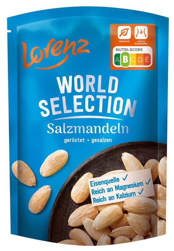 Lorenz World Selection Salted Almonds