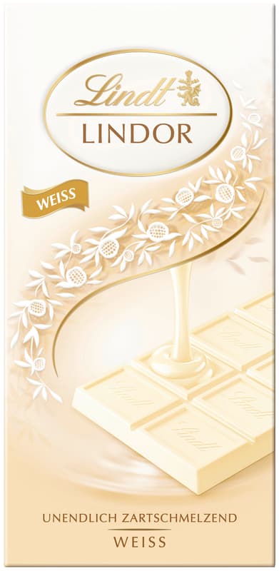 Lindt Lindor Bar White
