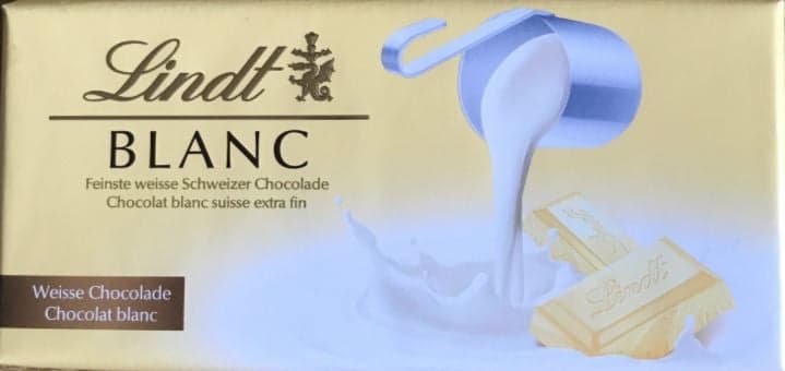 Lindt Tafel Weiße Schokolade