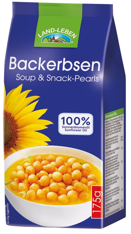 LAND-LEBEN Baked peas palm oil free
