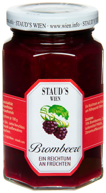 Staud's Konfitüre Brombeere "Ein Reichtum an Früchten"