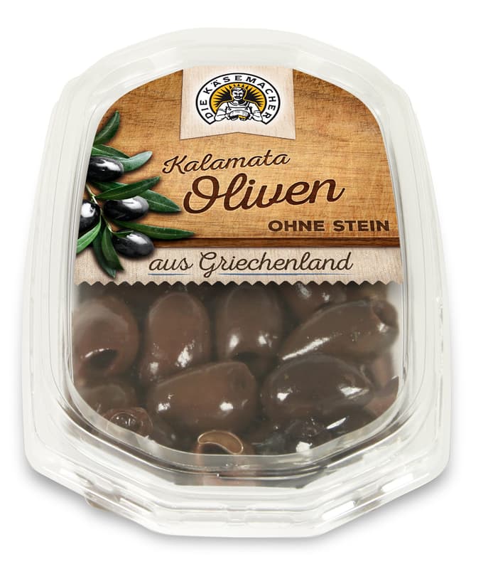 Die Käsemacher Kalamata Oliven ohne Stein