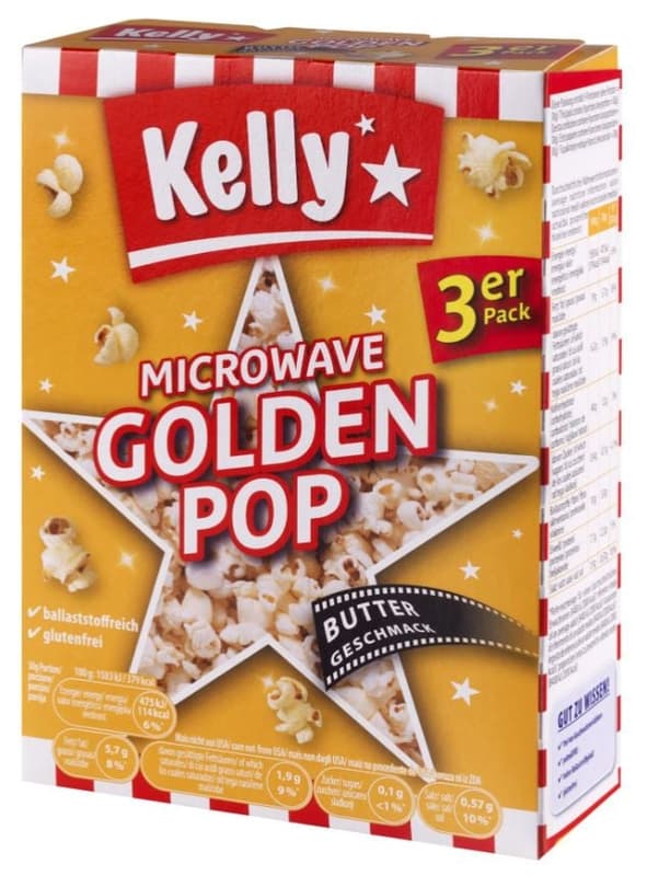 Kelly's Microwave Golden Pop Butter