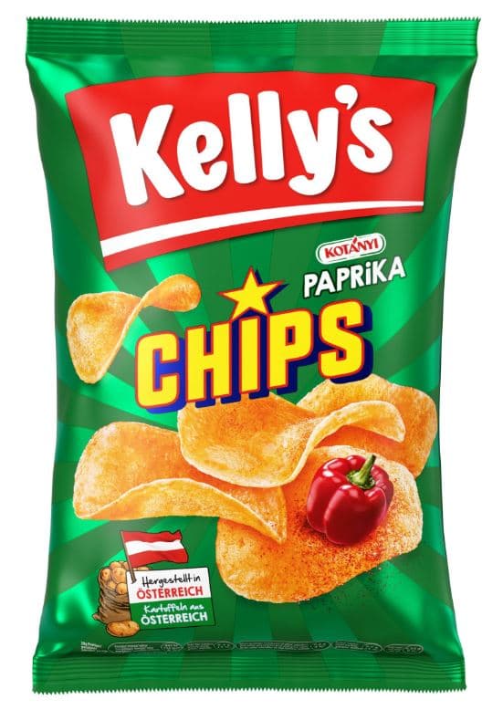 Kelly's Chips Paprika