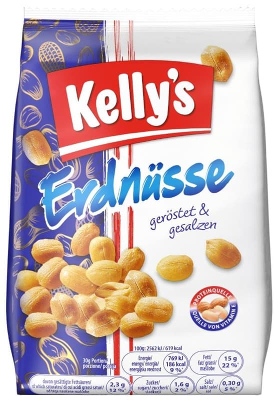 Kelly's Peanuts roasted and salted