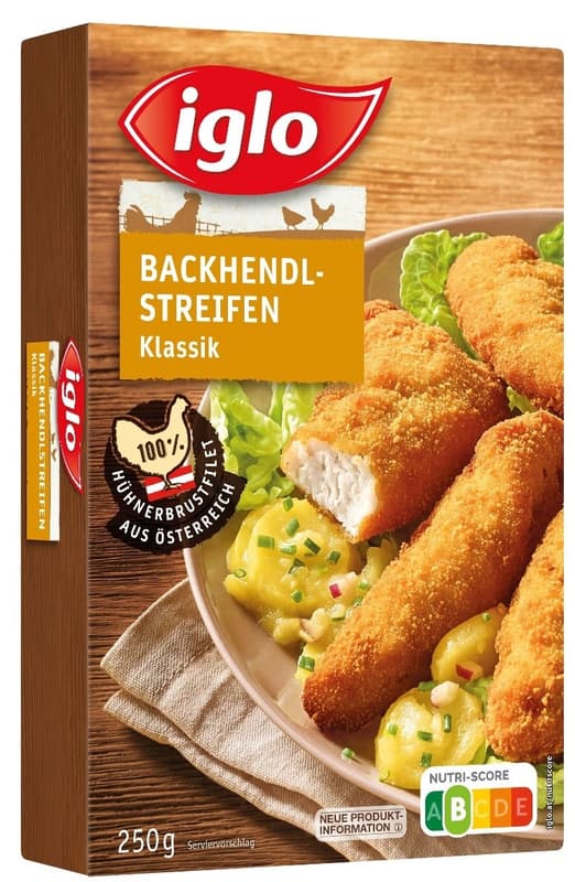 Iglo Backhendlstreifen Klassik (tiefgekühlt)