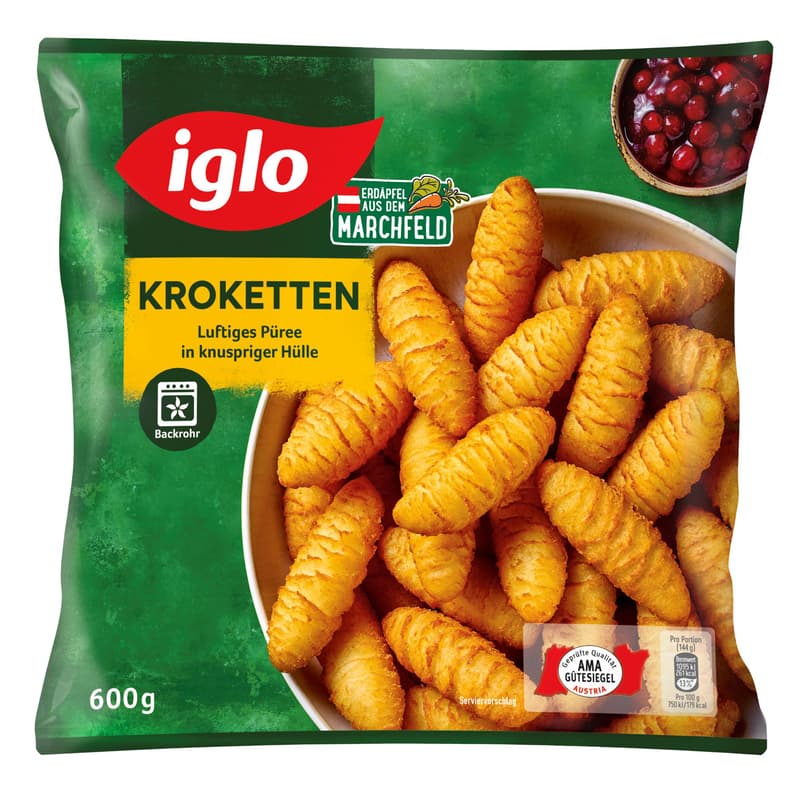 Iglo Backrohr Kroketten (tiefgekühlt)