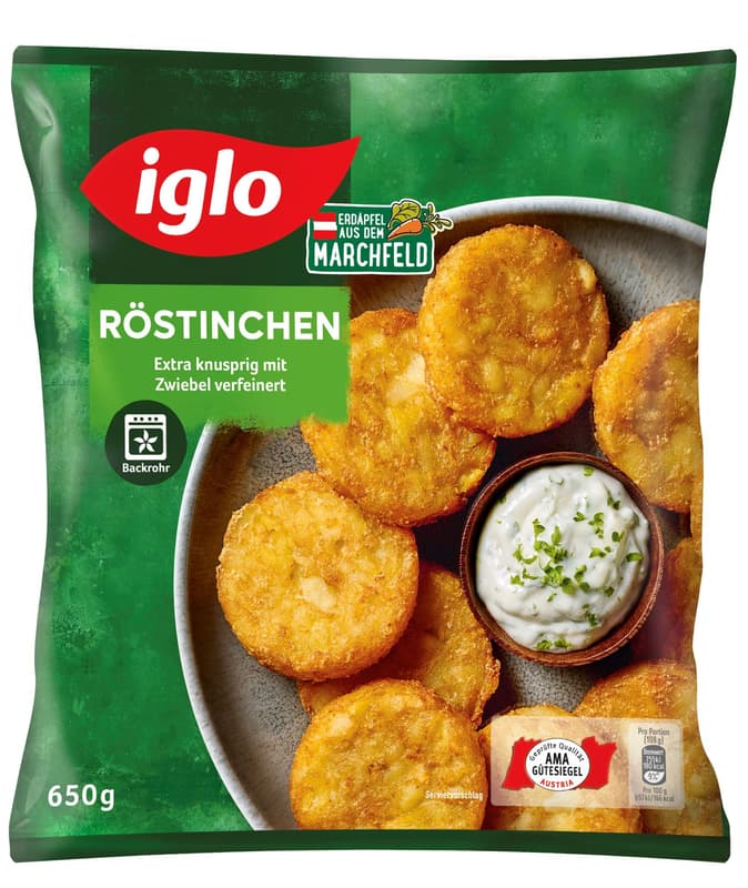 Iglo Backrohr Röstinchen (tiefgekühlt)